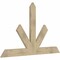 Ekena Millwork Saratoga Rough Sawn Timber Gable Bracket, Douglas Fir, 72"W x 45"H x 2"D x 6"F, 15/12 Pitch GBW072X45X0206SAR00RDF - alternate 3